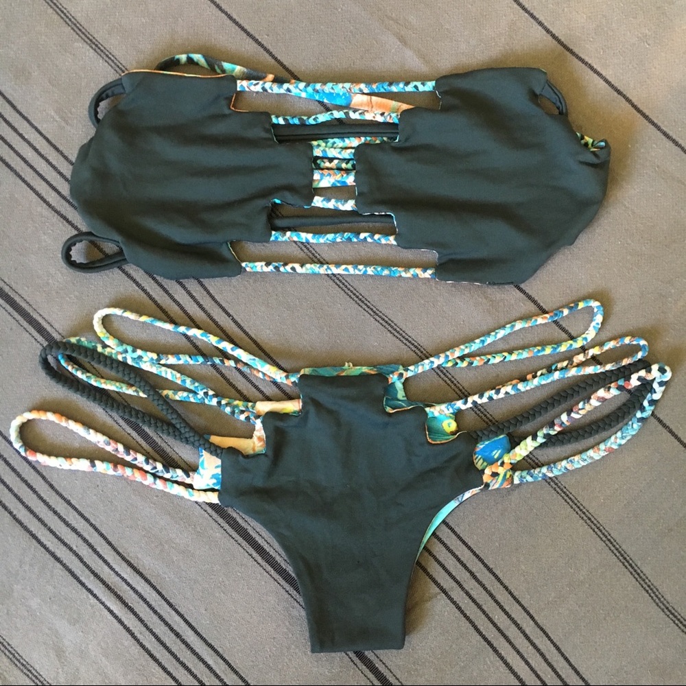 Reversible San Lorenzo Bikini Set